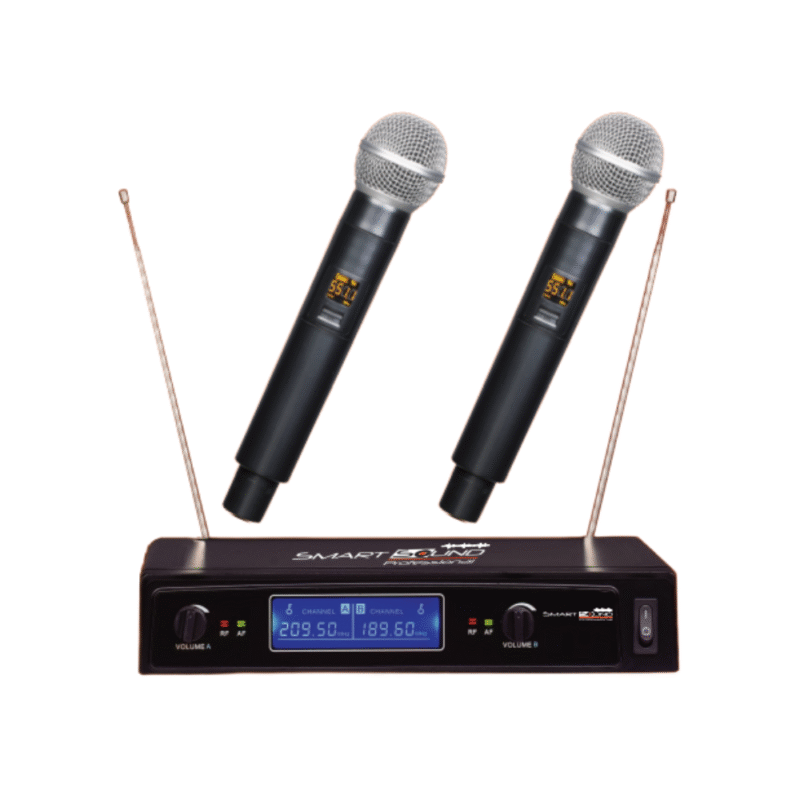 SS-102 ( DUAL VHF WIRELESS MIC )