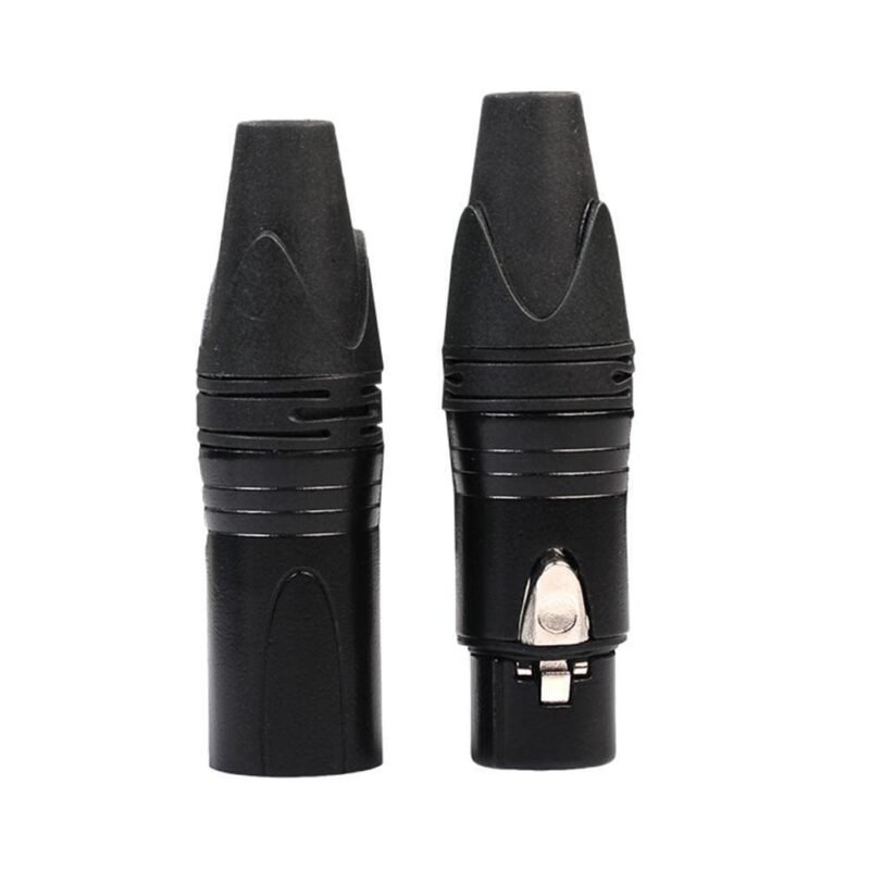 XLR Male & Female Black